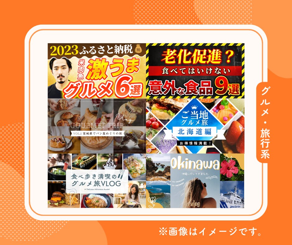 期間限定価格！本格サムネイルを作成します デザイナーが目立つYouTubeサムネイルを良コスパで制作 イメージ3