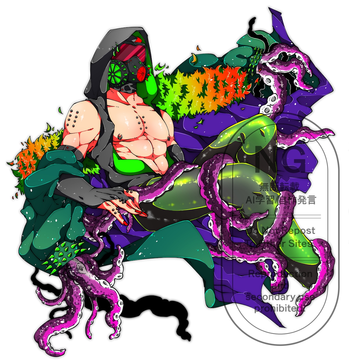 パキッとカラフルな絵柄でCP絵・夢絵を描きます まずはお気軽にご相談ください！貴方のイメージを形にします！ イメージ1
