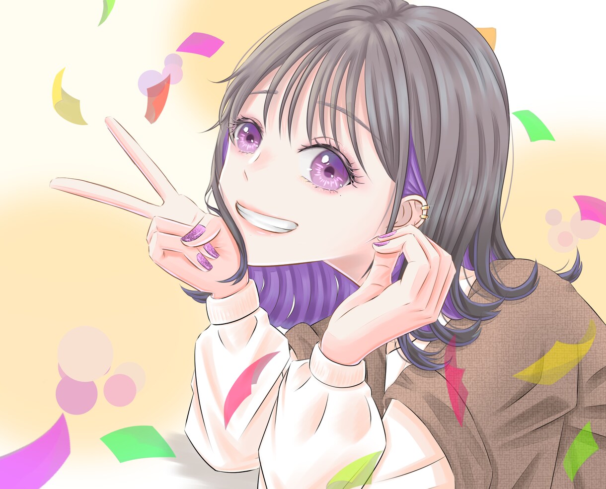 誕生日記念イラストを描きます 誕生日の記念に特別なイラストを！ イメージ1