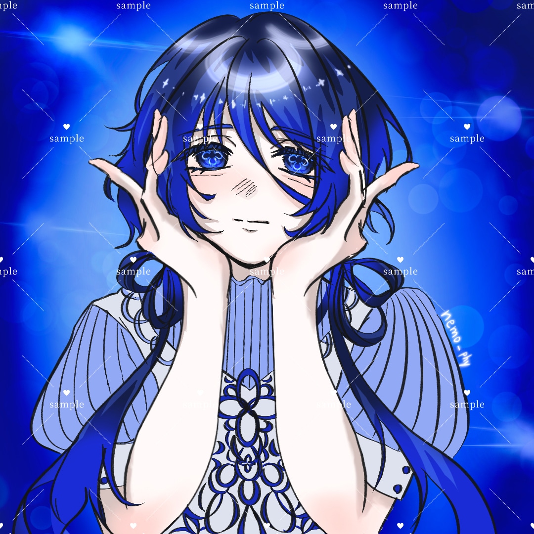 かわいい・綺麗な女の子、ショタを描きます 商用利用可能！オリキャラの1枚絵、ヘッダーなどイラスト イメージ2