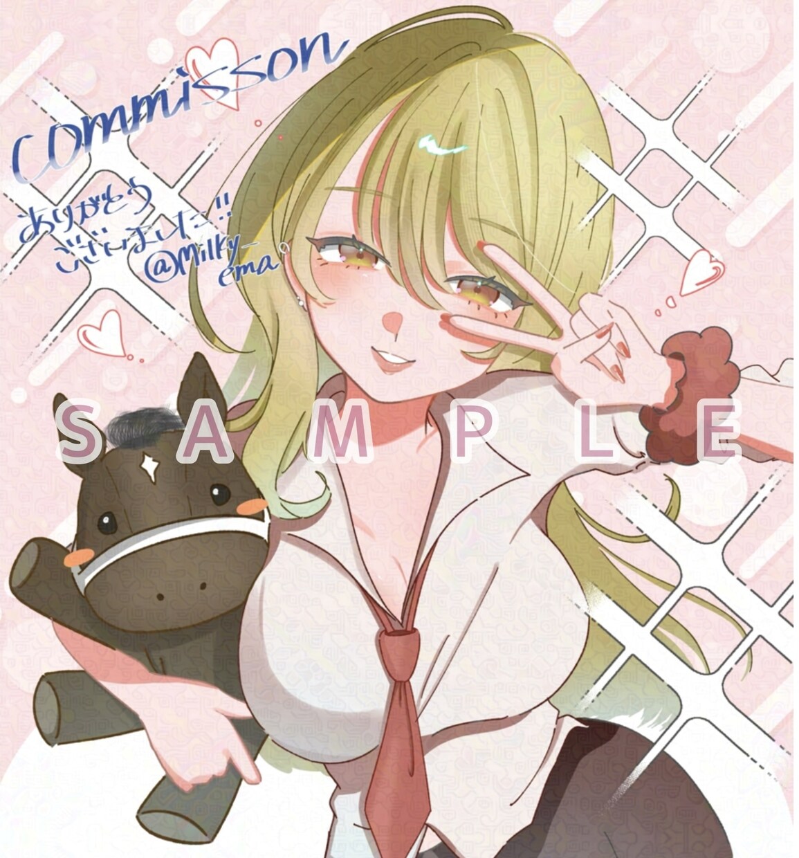 透明感あふれる女の子イラスト制作します 制服・お姉さん・ナチュラルギャルが得意です！ イメージ4