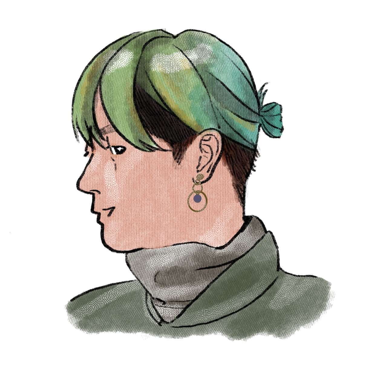 SNSアイコン、コーディネート絵など描きます シンプル且つおしゃれで可愛い絵を描いてます。 イメージ4