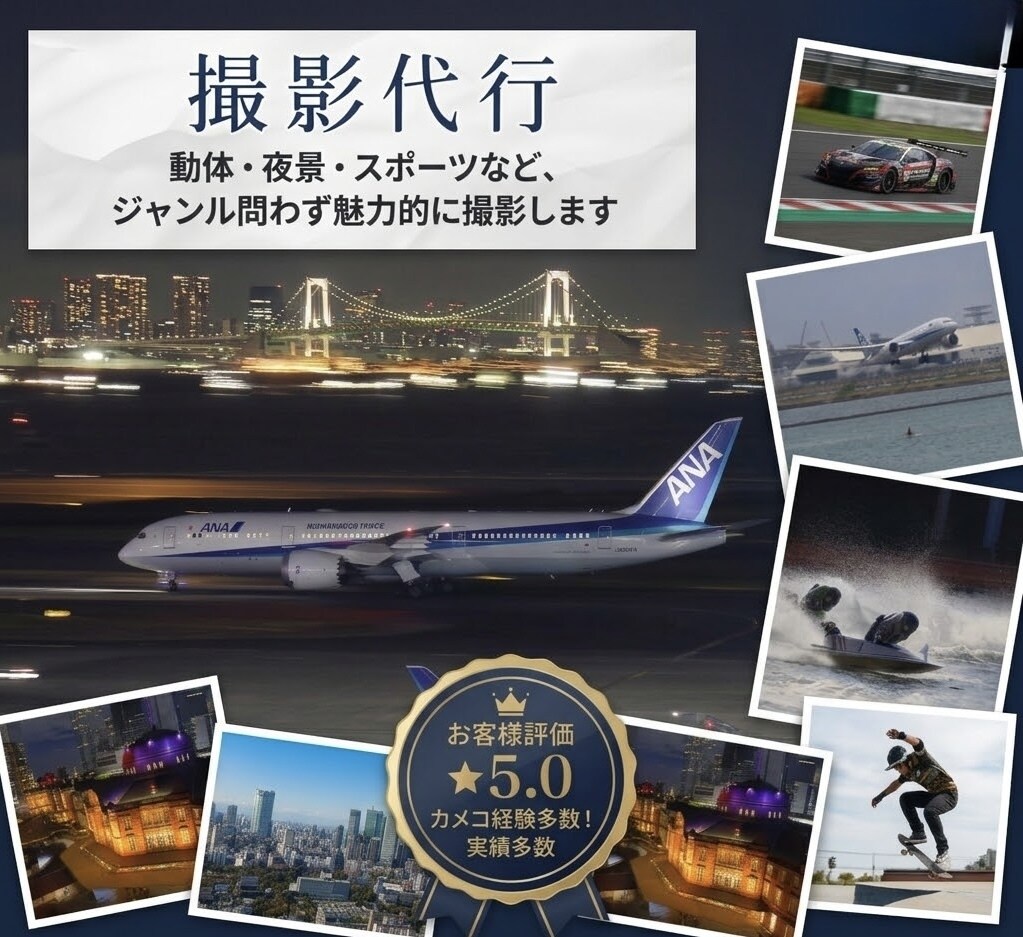 各種イベント・ライブの撮影代行します 動体・夜間撮影もお任せ！高画質で美しい瞬間を残します イメージ1