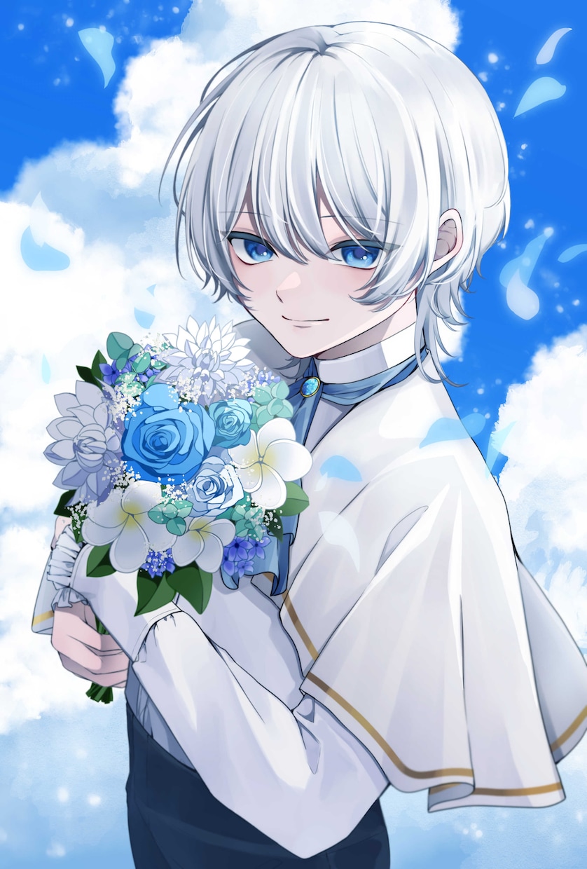アイコンや配信・歌ってみたのイラストを制作します 中性的な男の子が得意です！お気軽にご相談ください！ イメージ1