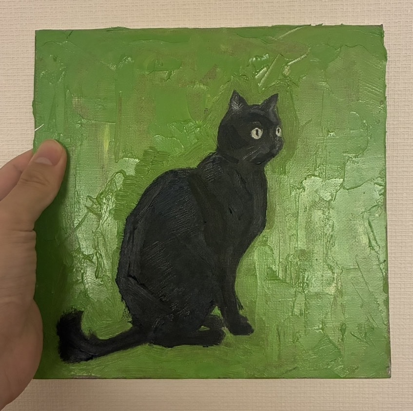 大切な犬猫の思い出を油絵に残します 毛を使い命の記憶を残す特別アート⭐️モニター価格中 イメージ4