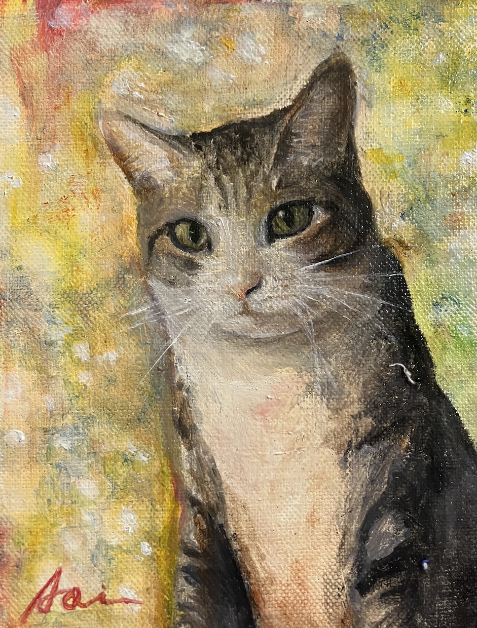 ペットや似顔絵を油絵で心を込めて制作いたします お写真をもとに、油絵を描きます。 イメージ1