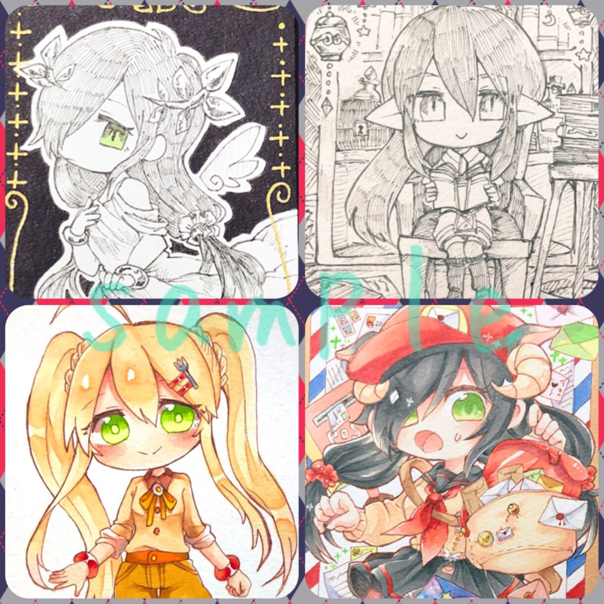 1000円から承ります◎イラスト アイコン オーダー