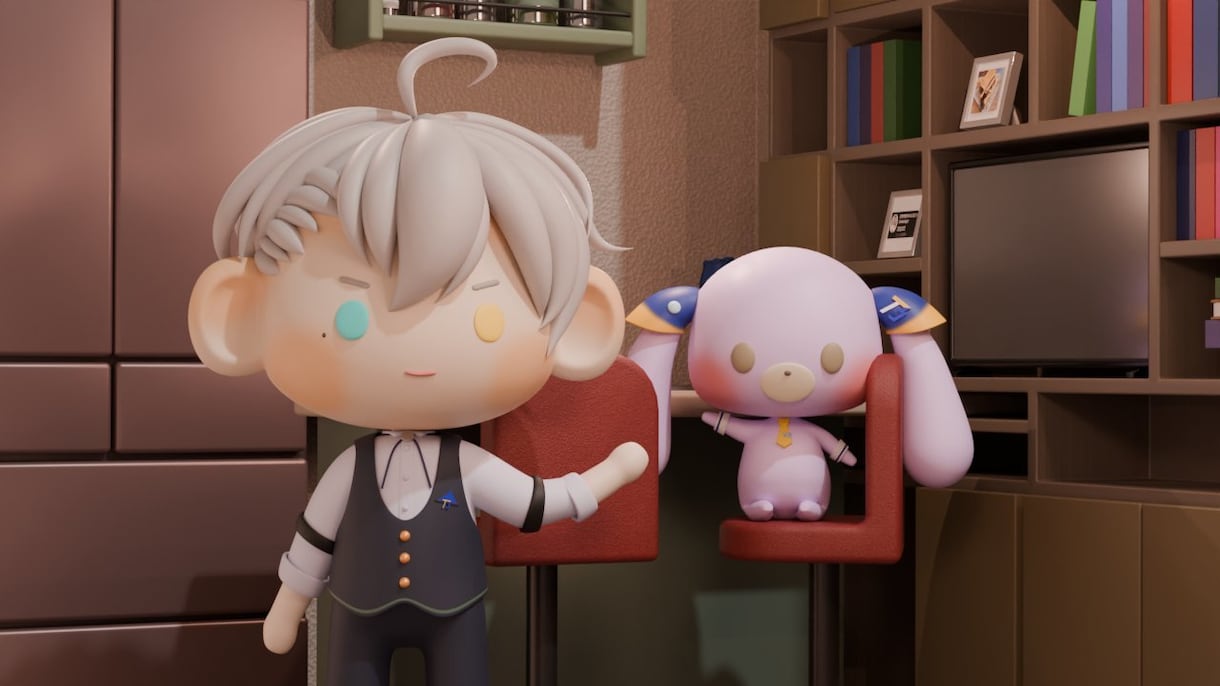 3Dミニキャラお作りします Vtuberや実写の方のミニキャラを3D化しませんか！？ イメージ4