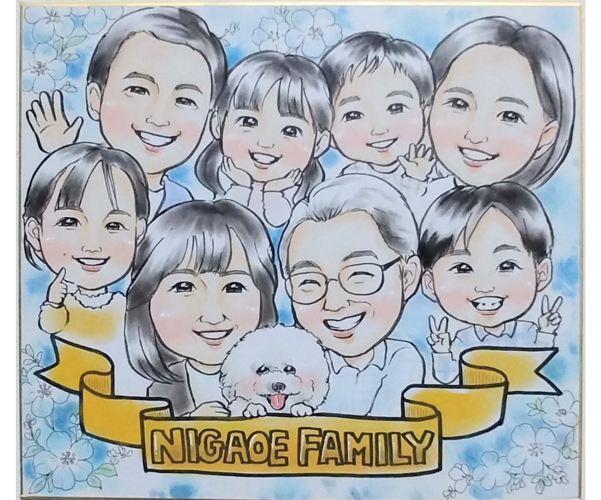 心に残るお写真を、手描き似顔絵にします 「想い」をカタチに！ずっと大切にしたくなる一枚に イメージ1