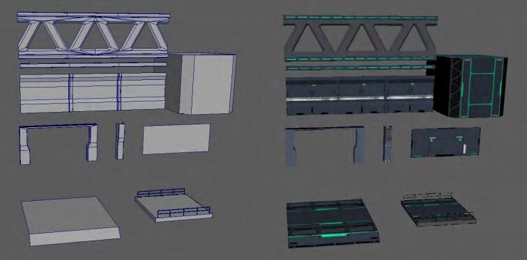 小物から背景まで3Dモデルの制作を行います Mayaを用いて制作します。ゲームやYoutube等に！ イメージ8