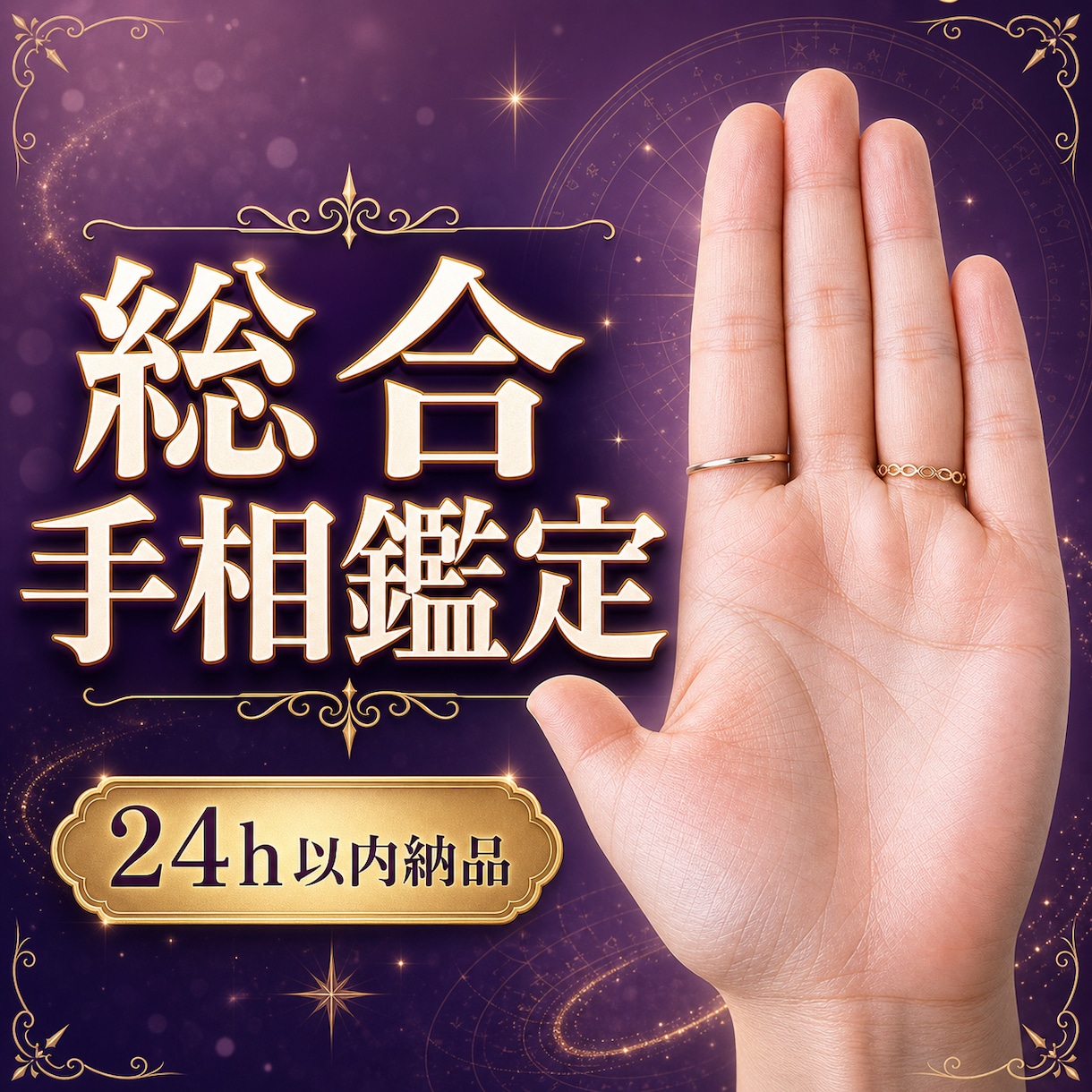 あなたの手相を鑑定し、1日でお届けします あなたの人生、悩みに手のひらから読み解きます イメージ2