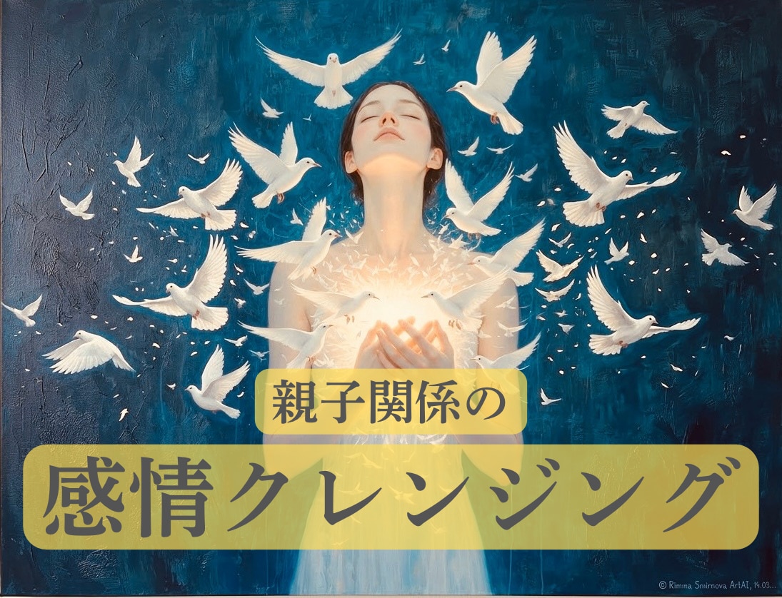親子関係で溜め込んだ苦しい感情に終止符を打ちます 自動書記チャネリング効果でエーテルコードを強力に取り去ります イメージ1