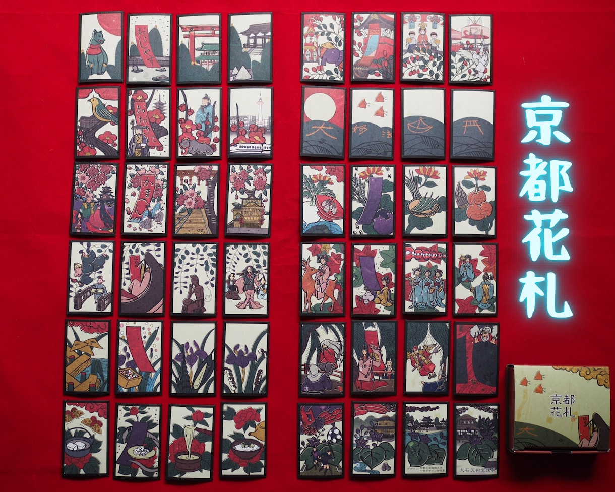 豪華花かるたと中国易経で恋愛•金運を見抜きます 【美しい花かるた&中国の易占い】花八卦（はなはっけ）です！ イメージ4