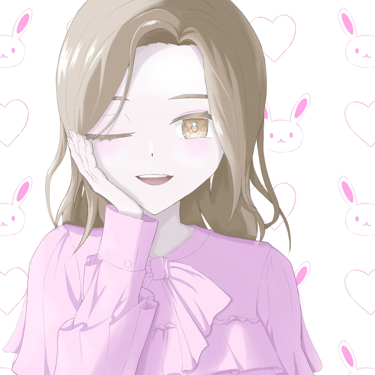 やさしいタッチ・ふんわり可愛いイラストを描きます SNSアイコンやヘッダー、プレゼント用にも◎。 イメージ1
