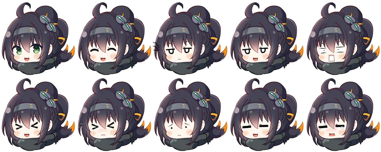 オリジナルなゆっくり風キャラ立ち絵を作成いたします 基本1差分につき600円！格安・高品質・短期納品でコスパ◎ イメージ3