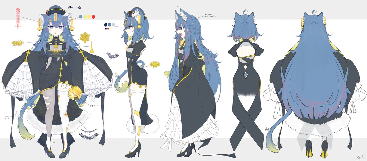 Vtuberモデル作成の全行程を行います シンプルな料金と魅力的なモデル イメージ8