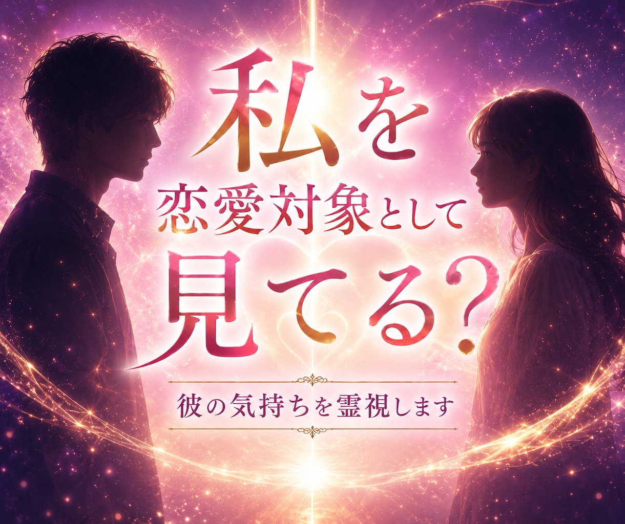 片思い・進まない恋｜私は恋愛対象？彼の本音占います 曖昧な態度の理由、友達以上恋人未満の彼の気持ちを読み解きます イメージ1