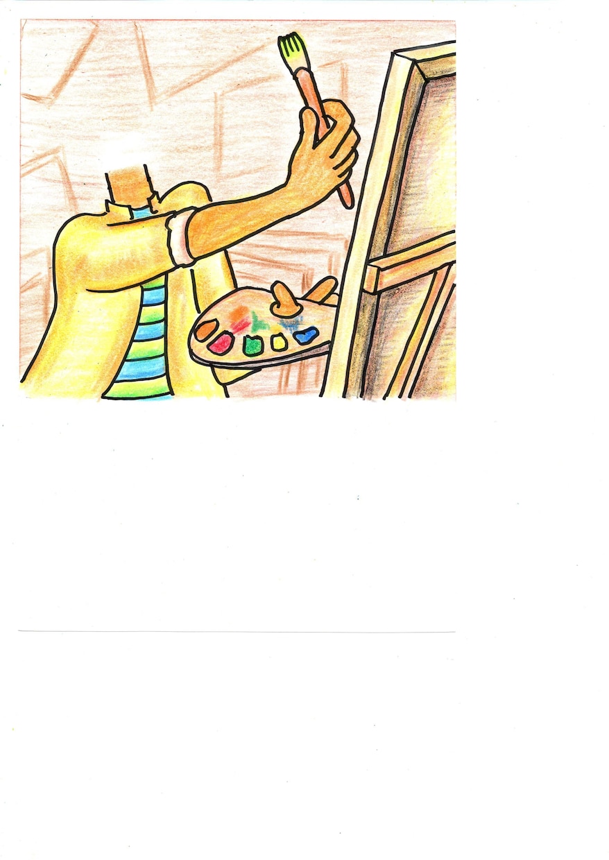 芸術の秋！アーティストを着せ替えイラストにします 子どもの将来の夢を着せ替えイラストにしませんか？ イメージ3