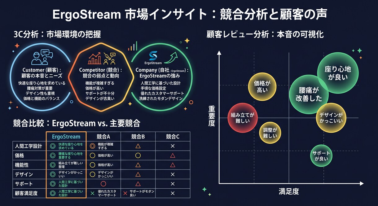 新商品ローンチ調査＋LP構成します 調査→戦略→LP図解まで一気通貫 イメージ2