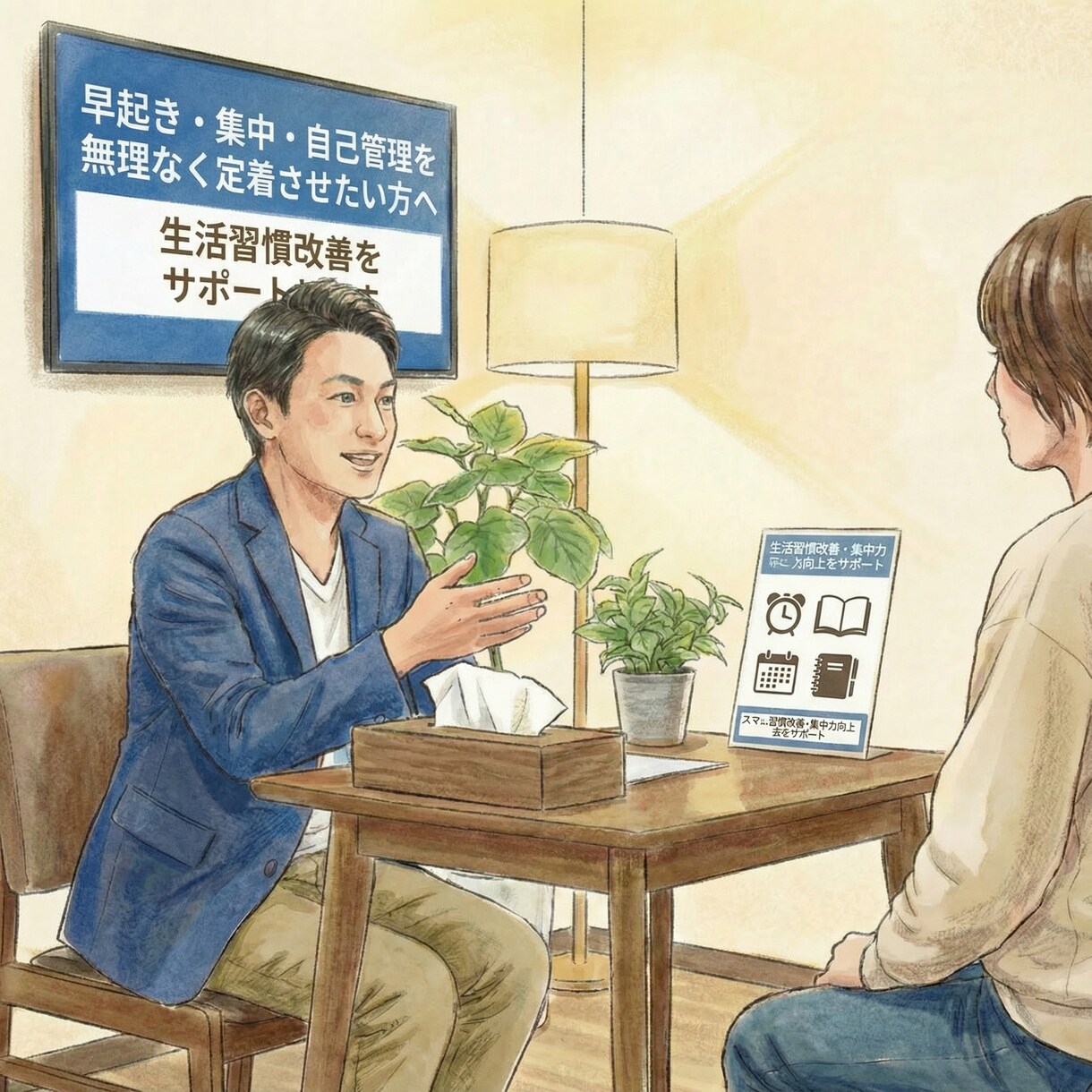 実績豊富な公認心理師が7日間の習慣化伴走します できない日があっても大丈夫、心理師と作る、無理のない行動設計 イメージ1