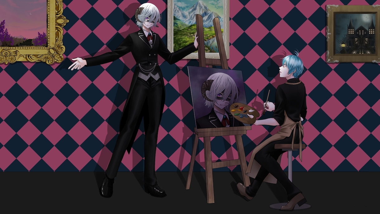 歌ってみたMVイラストを制作致します オリジナルMVイラスト、本家寄せなど承ります イメージ5