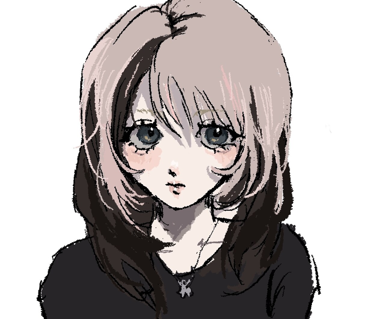 かわいい女の子の絵を描きます 似顔絵大歓迎です！かわいい絵を描かせてください！♡ イメージ1