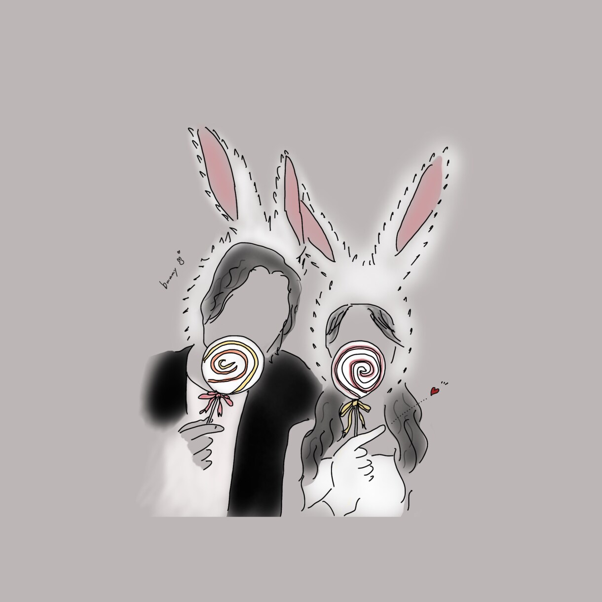 ナチュラルで淡いカラー線画イラストを描きます ナチュラルウェディングにぴったり！ イメージ5