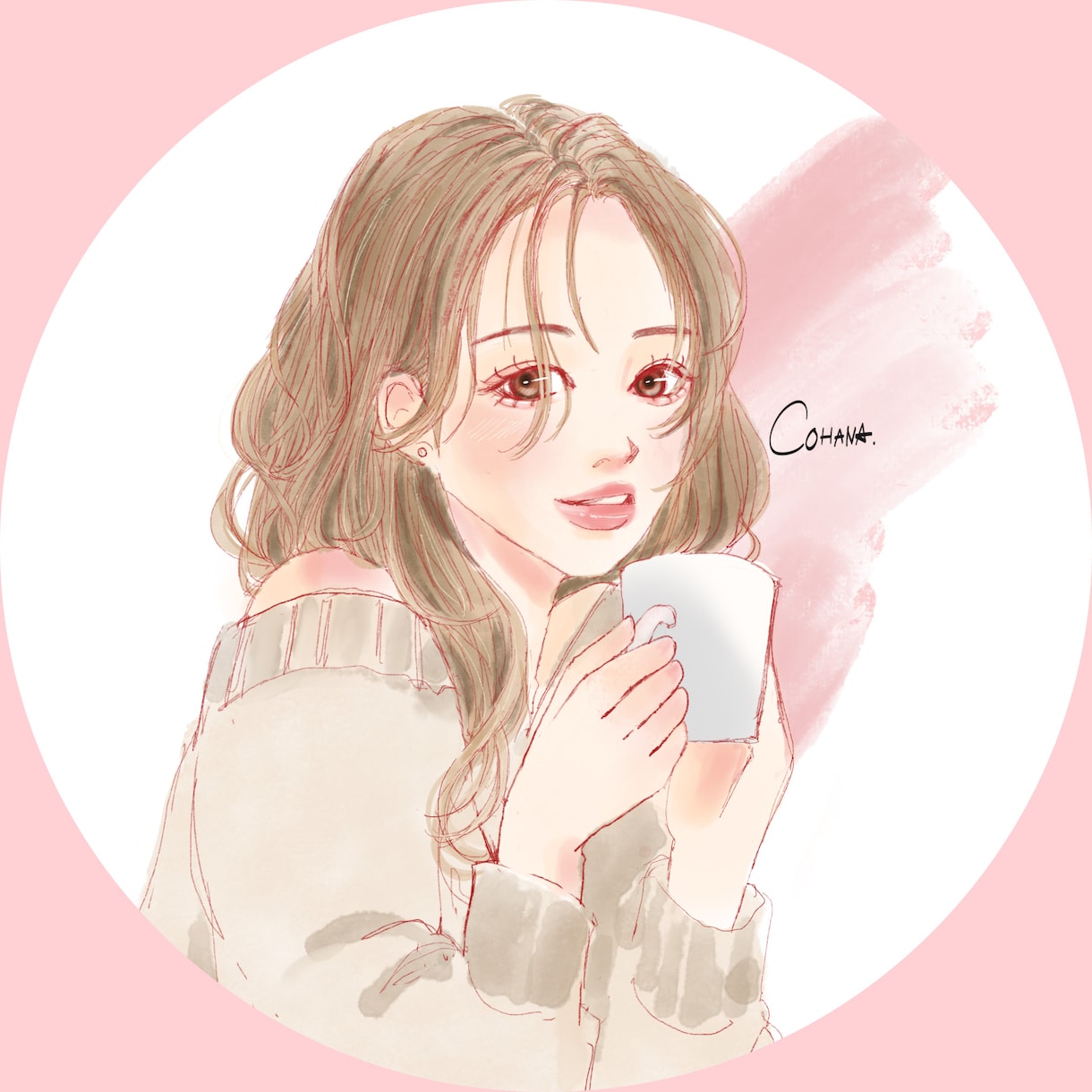 水彩風タッチで大人かわいいガールズイラスト描きます 柔らかいあなたのイメージのガールズイラストをお作りします イメージ2