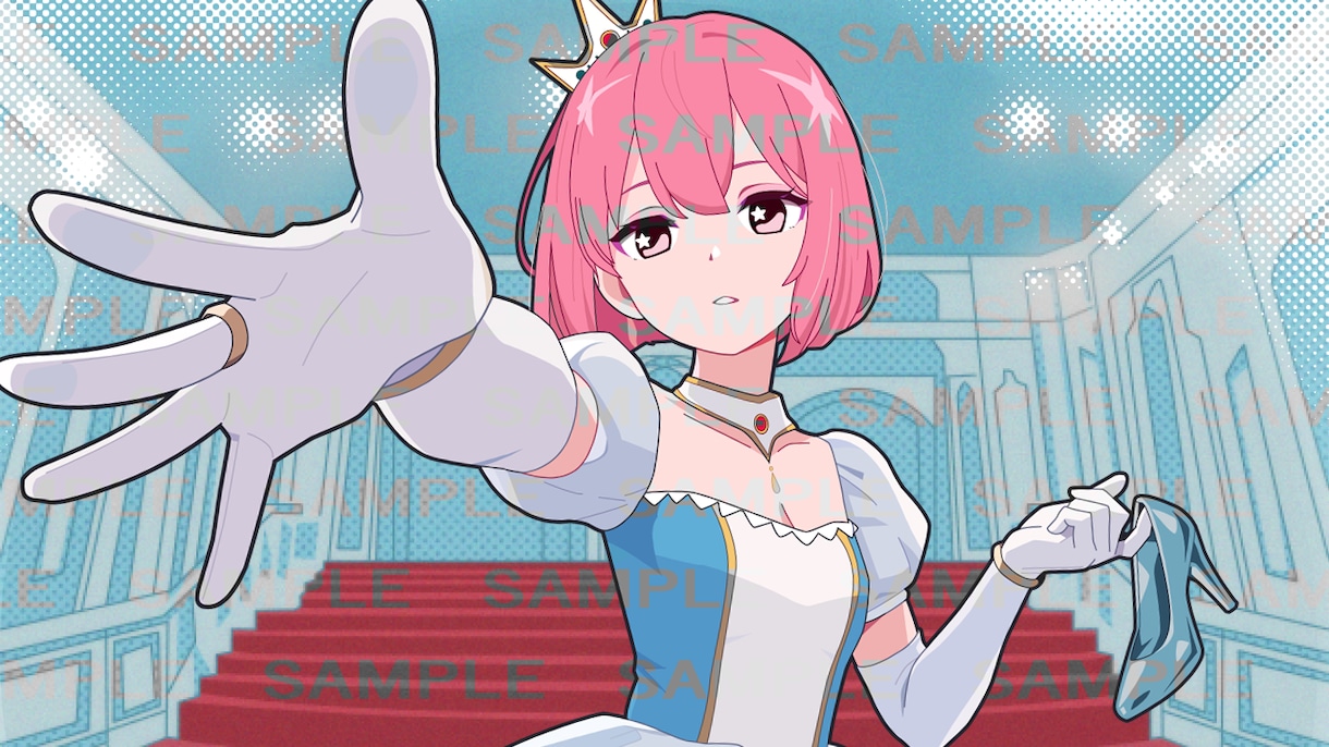 POPで可愛い雰囲気のイラスト制作します SNS・Vtuber向けに魅力的なイラストをご提供 イメージ2