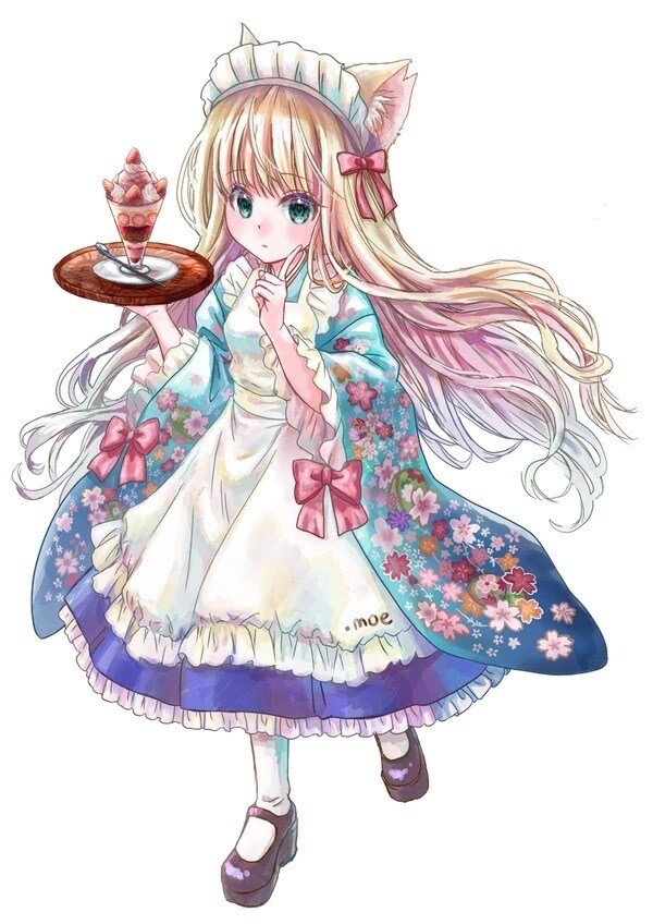 背景付き美少女イラスト描けます オリジナルの美少女イラストをデジタルで描きます イメージ5