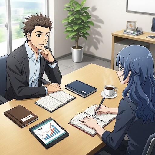 あなただけのメンター。目標達成のサポートをします あなたが迷わず進めるように向き合います イメージ1