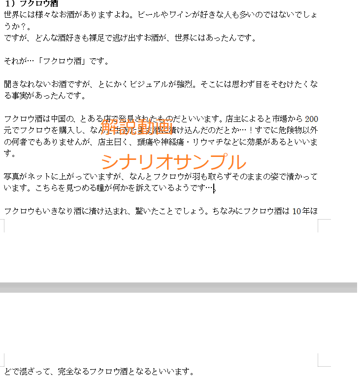 読むだけ！YouTubeですぐ使える台本執筆します わかりやすく視聴者を引き付ける台本を書きます イメージ3