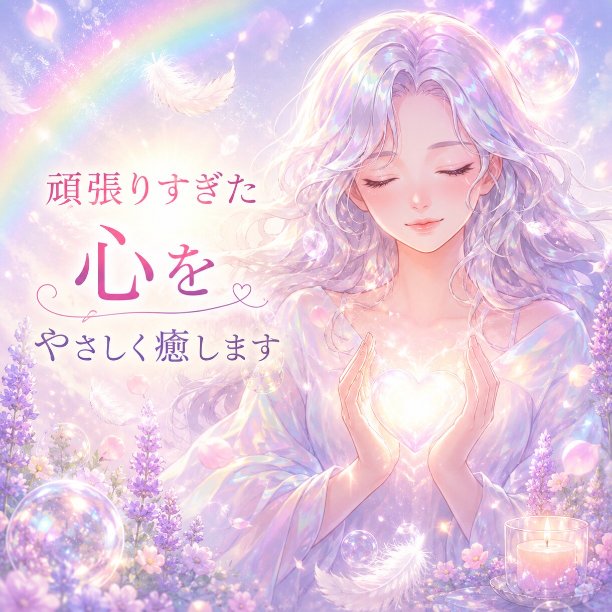 疲れた心を癒します 頑張りすぎて疲れた心を、やさしく浄化します イメージ1