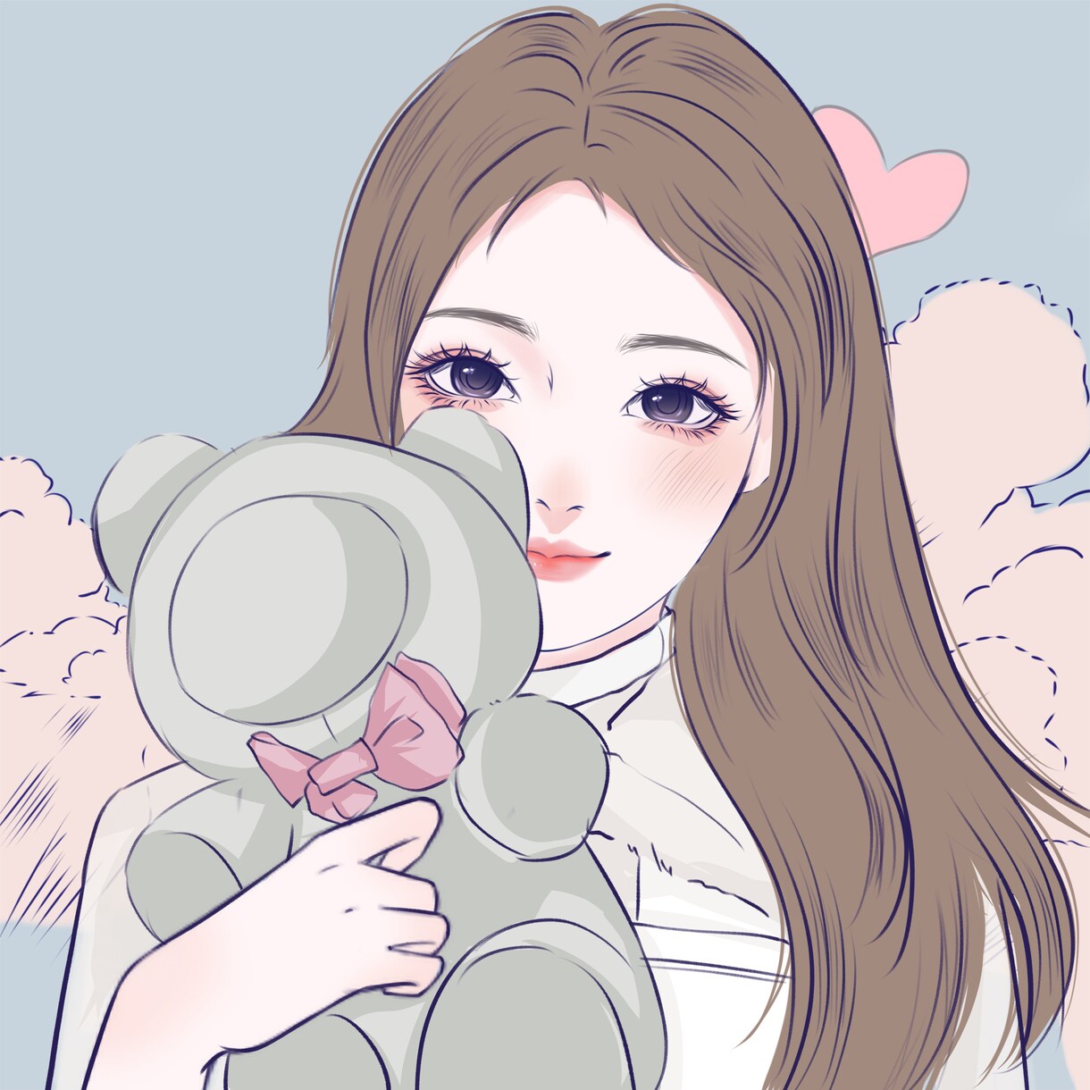 アニメ風似顔絵描きます お写真を元に似顔絵イラストをお描きします！ イメージ6