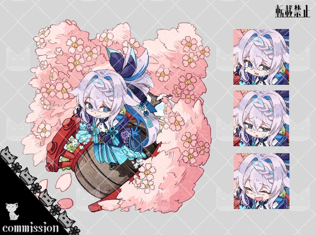 レトロ可愛い2頭身SDミニキャラお描きします ふんわりアナログ絵本風イラストで動画やグッズなどにも使えます イメージ8