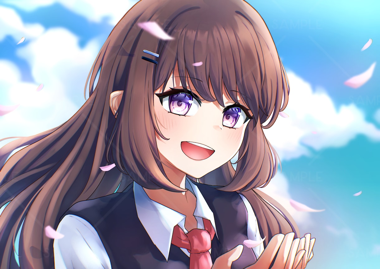 可愛いイラストを描かせていただきます あなたのイメージを、一枚のイラストに。 イメージ1