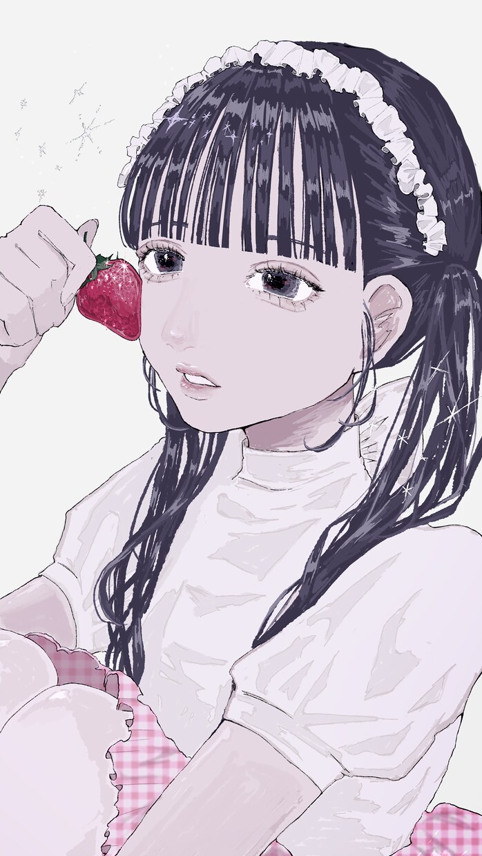 ご要望に合わせて今どき風の可愛い女の子描きます 商業利用込み！アイコン､動画用サムネイル､挿絵に♪ イメージ1
