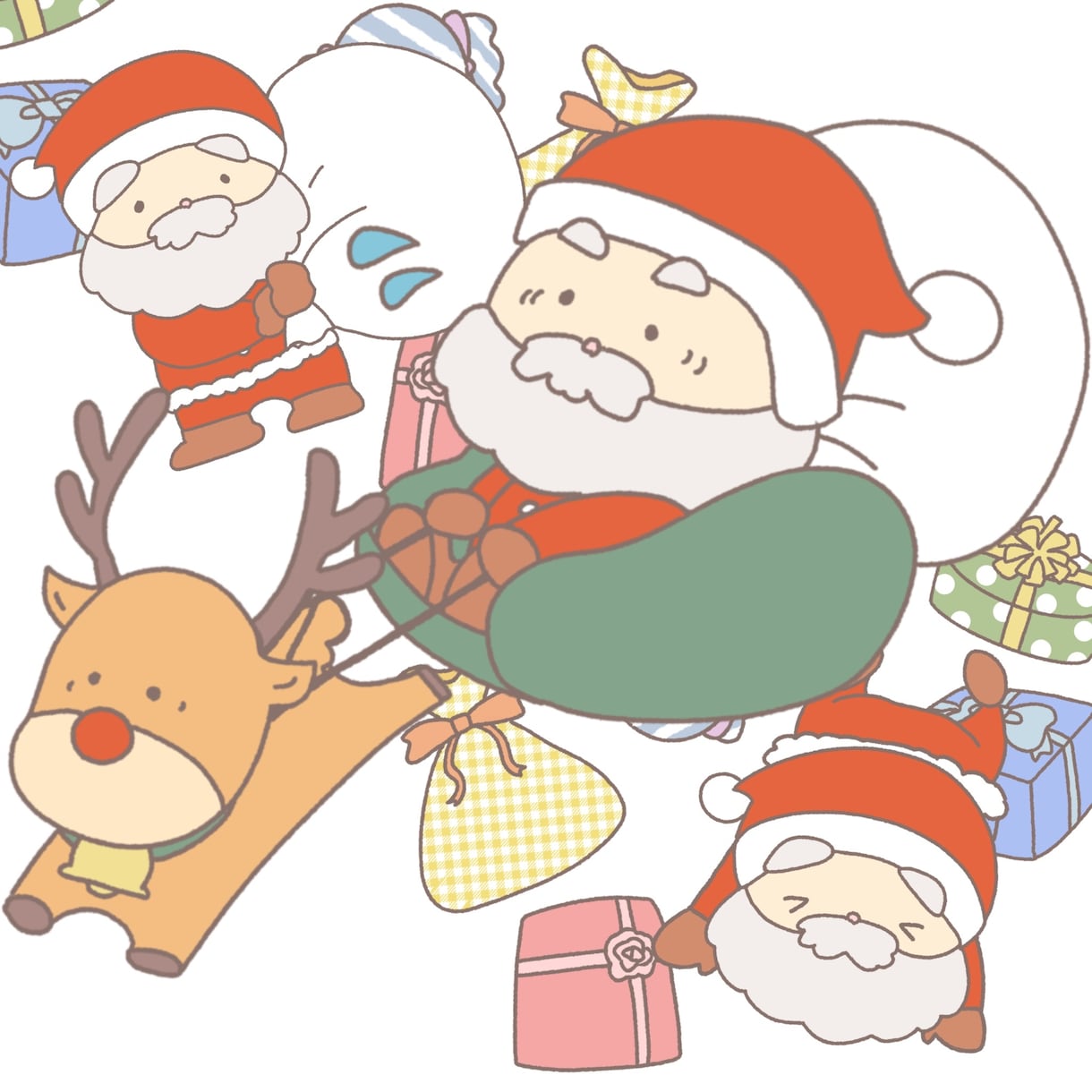 挿絵に使いやすい！ゆるかわなイラスト描きます 雑誌や絵本、広告など様々な用途で使える挿絵です イメージ3