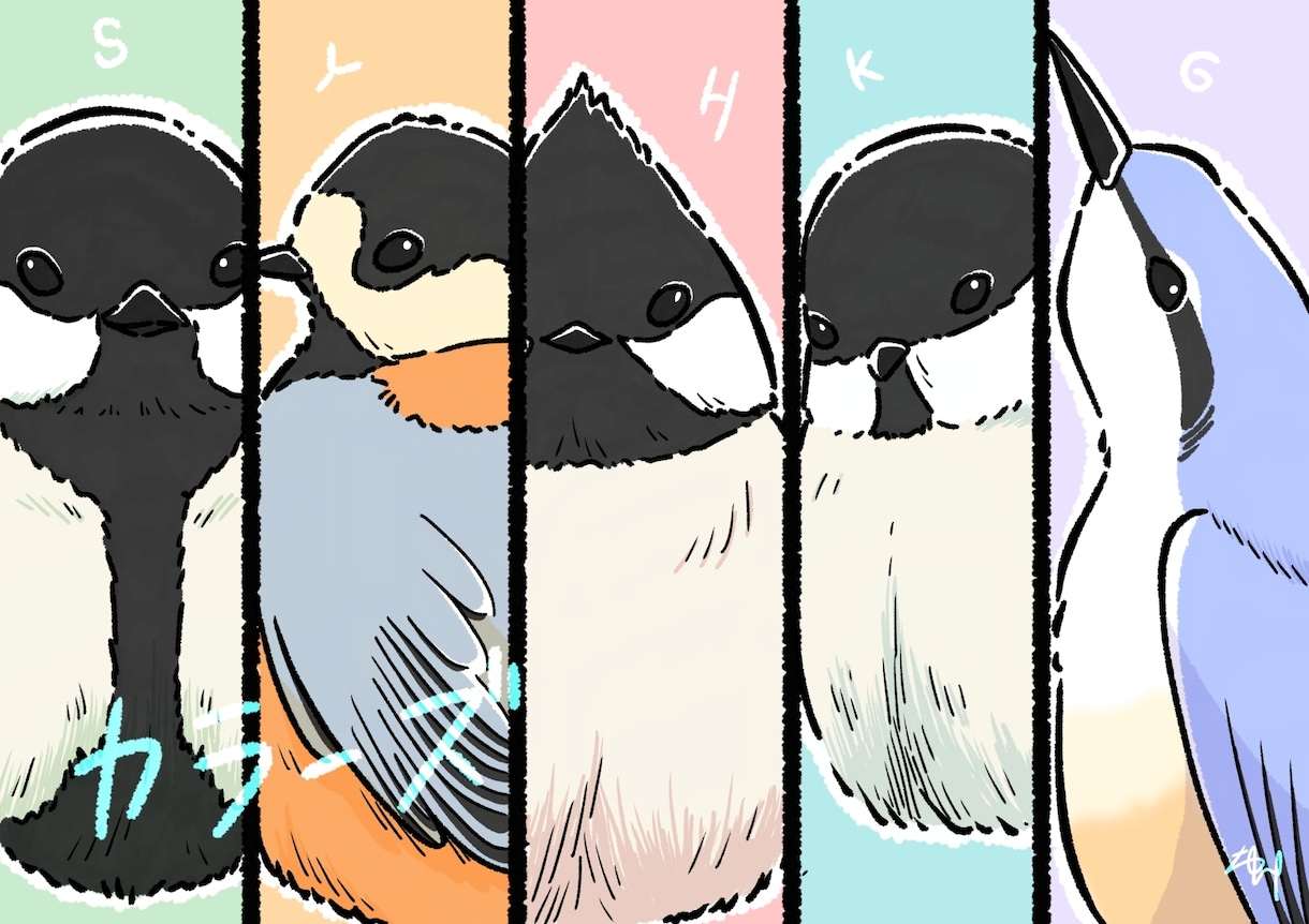 ご依頼に添ったイラスト描きます 動物を主に描いています！人物、似顔絵、食べ物も承ります！ イメージ2