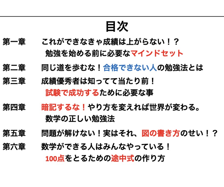 成績を上げるための勉強法を一から教えます 【フォロワー約1万人の勉強系インフルエンサーの直筆テキスト】 イメージ2