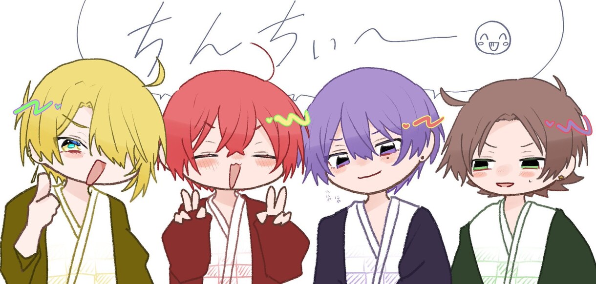可愛いミニキャラ制作承ります 早くて丁寧がモットーです！まずはご相談だけでも！ イメージ5