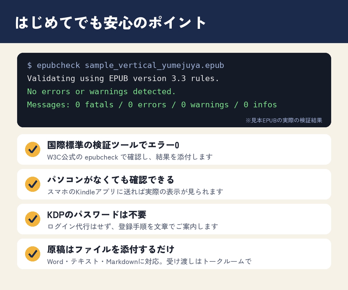原稿をKindle出版用EPUBに変換します 縦書き・ルビ・目次リンク対応｜ペーパーバックPDFも可 イメージ10