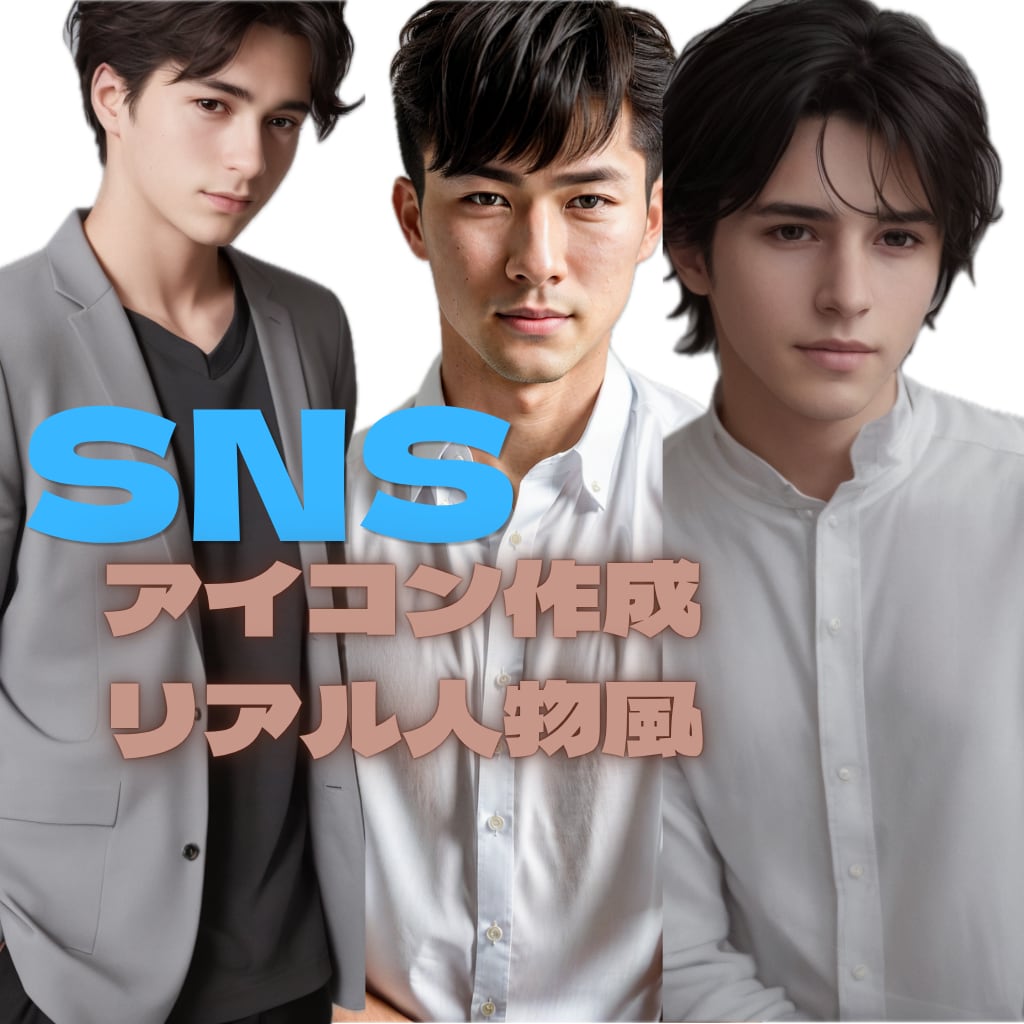 第一印象を良くするSNSアイコンを作成します 清潔感・信頼感のある好印象アイコンを制作します イメージ2