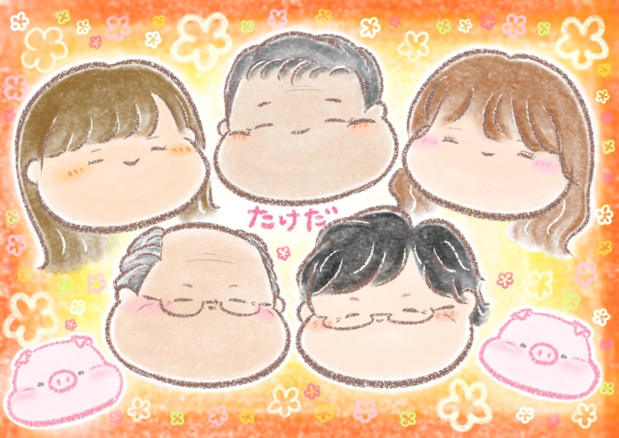 あなただけのオリジナルアイコン描きます 可愛い似顔絵で、周りが思わず見たくなるアイコンを作ろう！ イメージ3