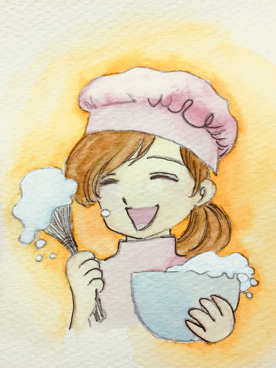 心温まる♡あなたの生活を彩る可愛いイラスト描きます 柔らかな色合いの水彩画です。あなたのイメージをイラストに！！ イメージ3