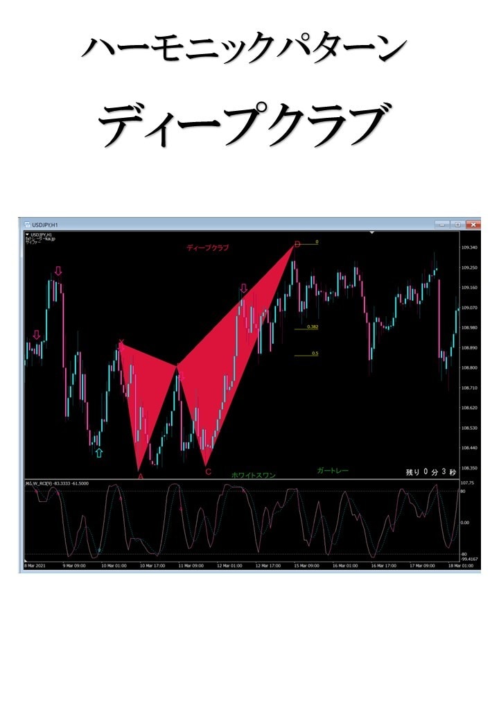 最強のハーモニックトレード】　教科書付きます 初心者～上級者向け手法　裁量トレード イメージ8