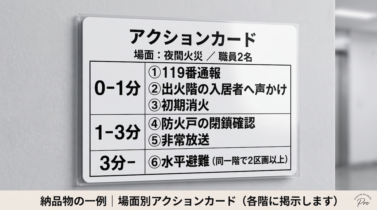 BCPを一本化！迷わず動ける「総合防災計画」ます 消防40年×行政5年。計画の乱立による現場の麻痺を解決！ イメージ7