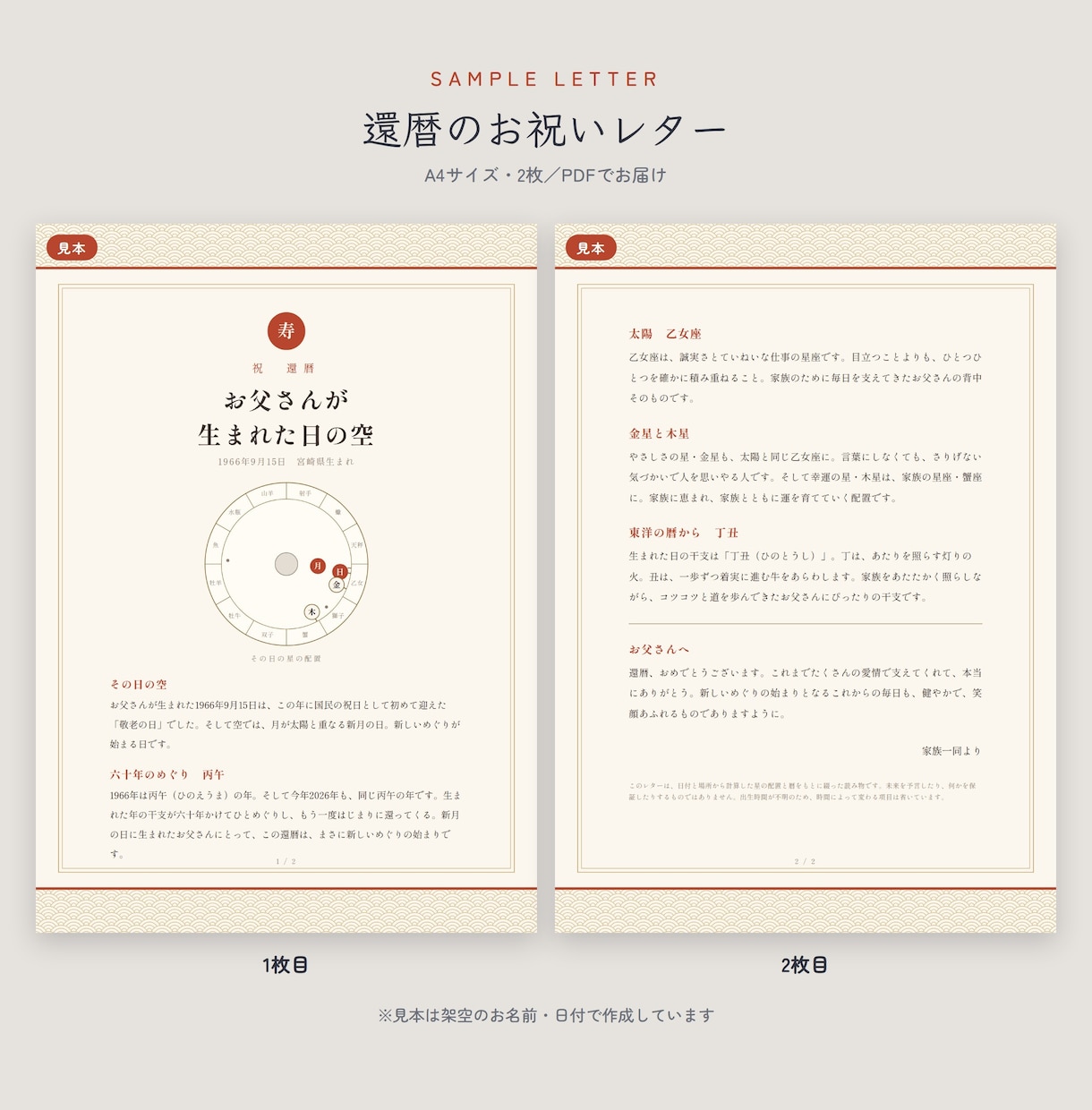 おめでとうの日の空を、世界に一通の手紙にします 誕生・還暦・記念日に。“あの日の空”を贈りませんか イメージ5