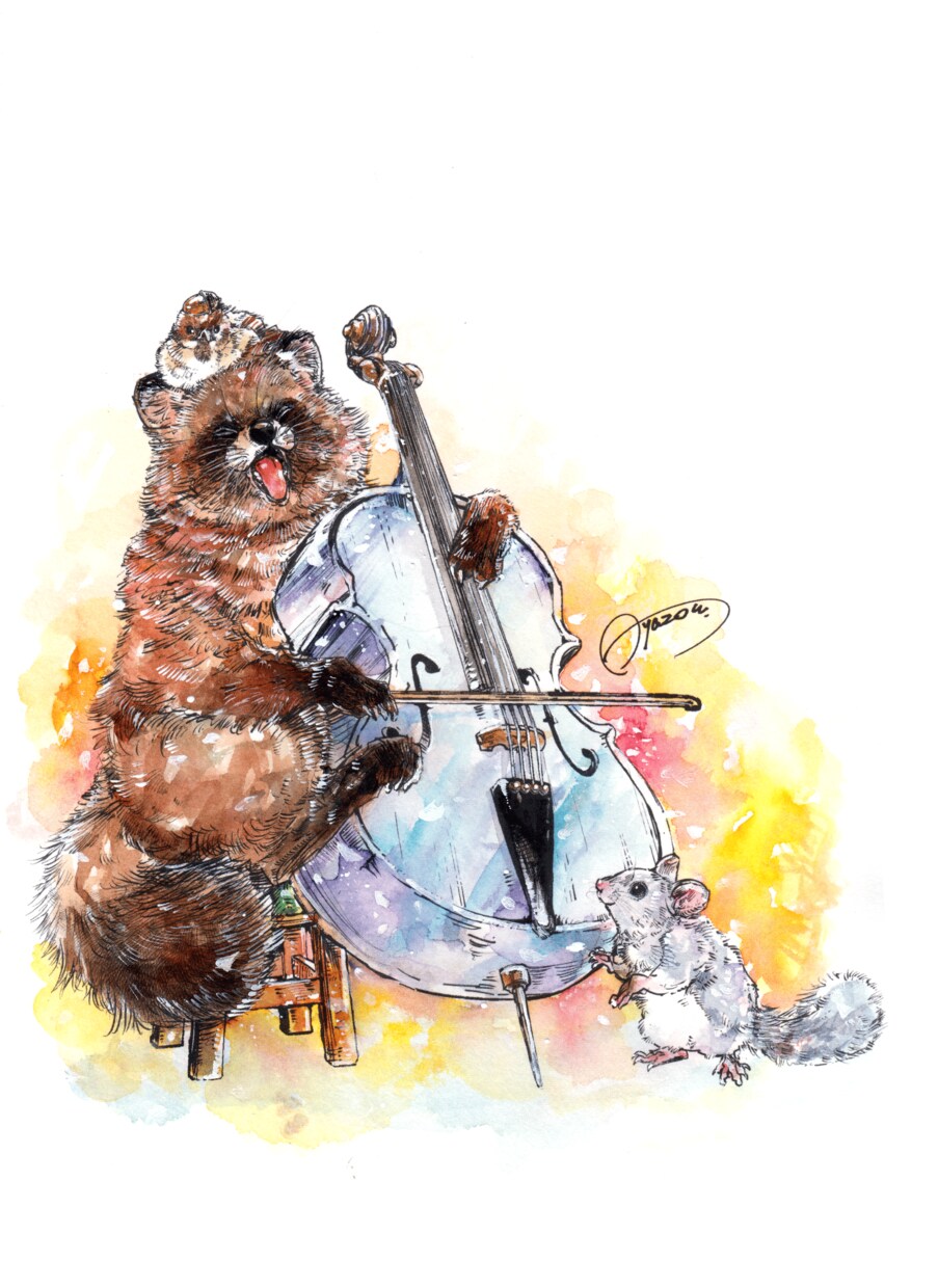 リアルだけど超幻想的！あなたのお好みの動物描きます 可愛いから格好いいまで！装飾的な水彩動物画（ペット可） イメージ10