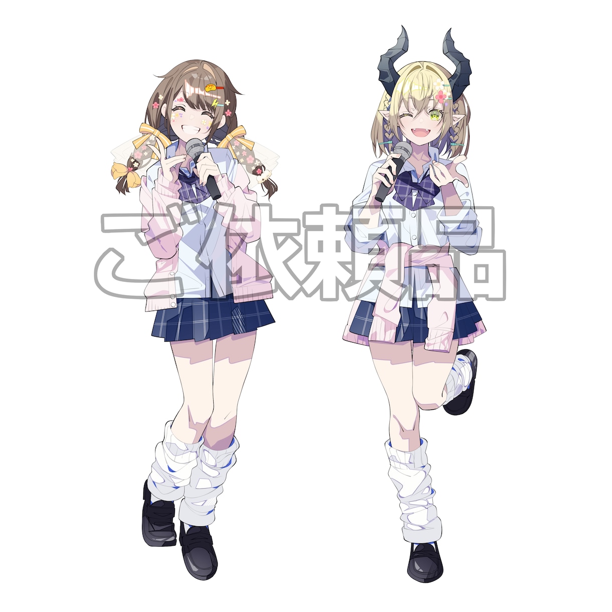 男女可★！良心価格設定で全身の絵をお描きします キャラが1人、簡単な背景、小物追加程度であれば追加料金なし！ イメージ10